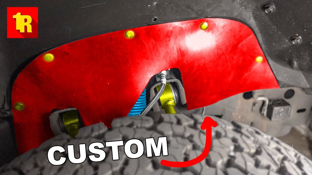 How To Make Custom Inner Fender Splash Guards!