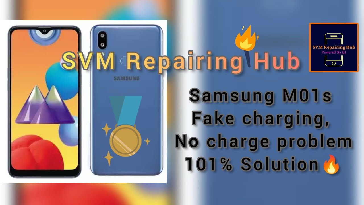 Samsung M01s fake charging problem solution🔥#2024