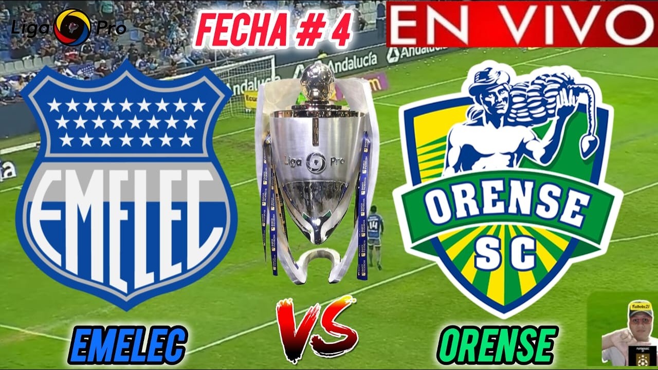 EMELEC vs ORENSE EN VIVO 🏆// 🚨 LIGA PRO 2026