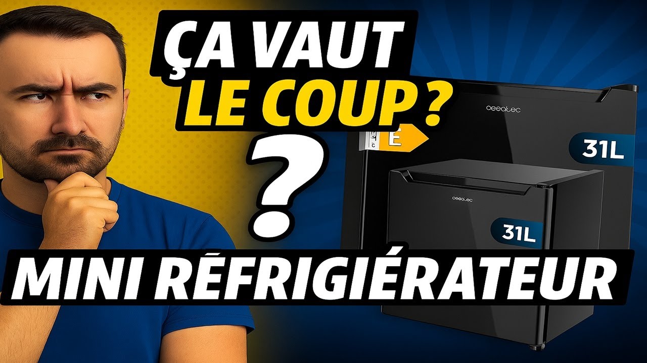 Mini R&eacute;frig&eacute;rateur Cecotec | Le Meilleur Mini Frigo de 2025
