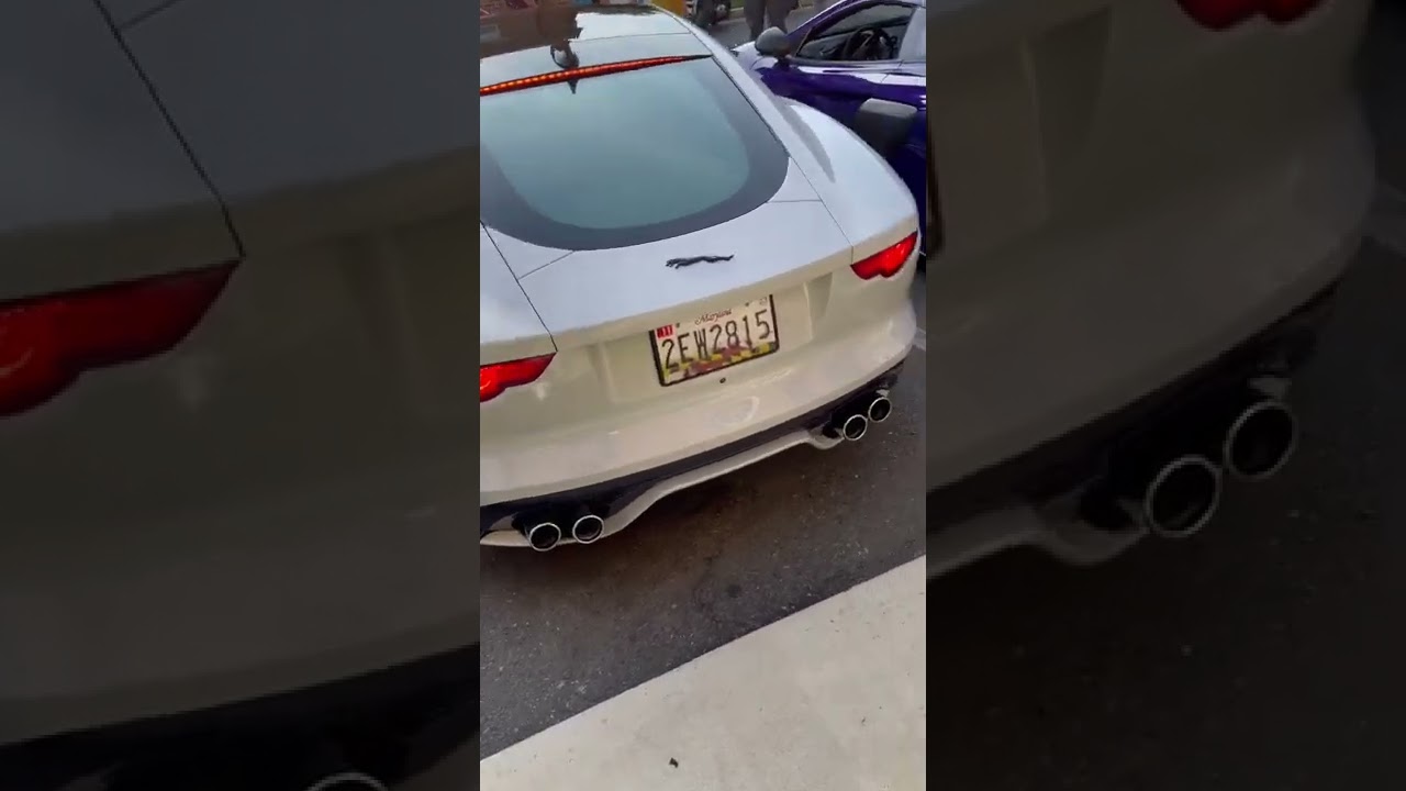 Gorgeous Jaguar F Type R Exhaust🔥