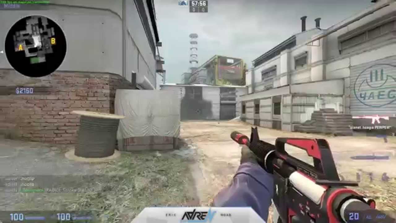 Holding middle on de_cache