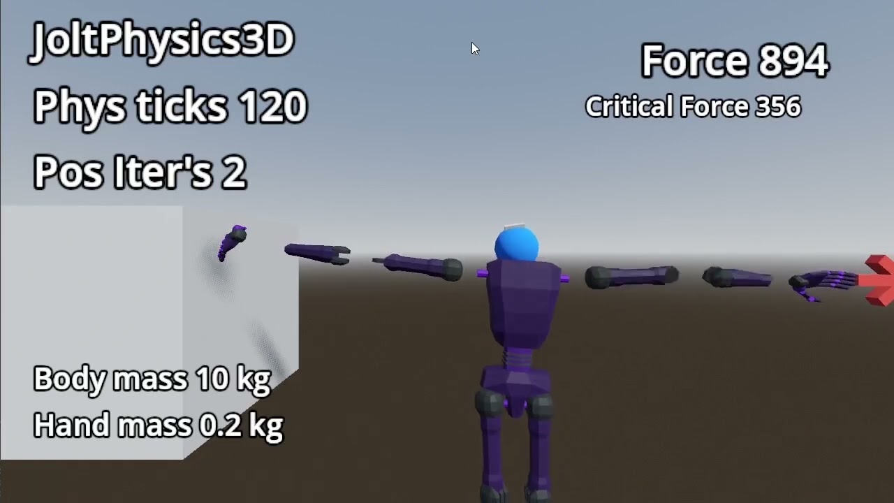 I'm switching to Jolt Physics. See description