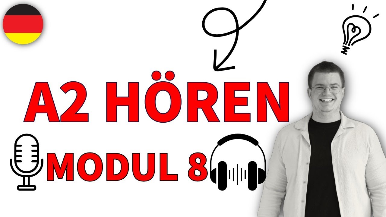 ALMANCA A2 HÖREN - MODUL 8  -  Orte und Geographie -  Ne kadar iyisin?