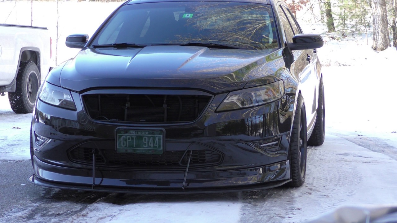 Ford Taurus SHO Custom Front Splitter Install Video