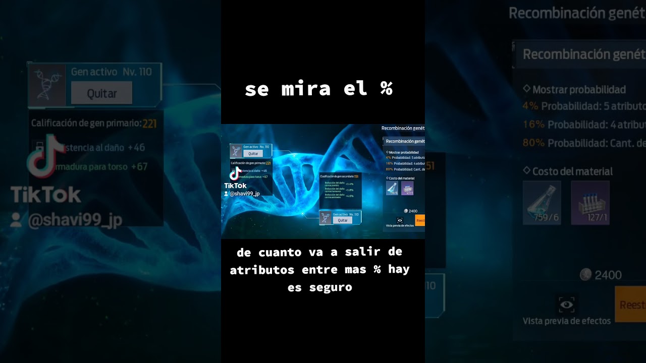 como crear genes en undawn 