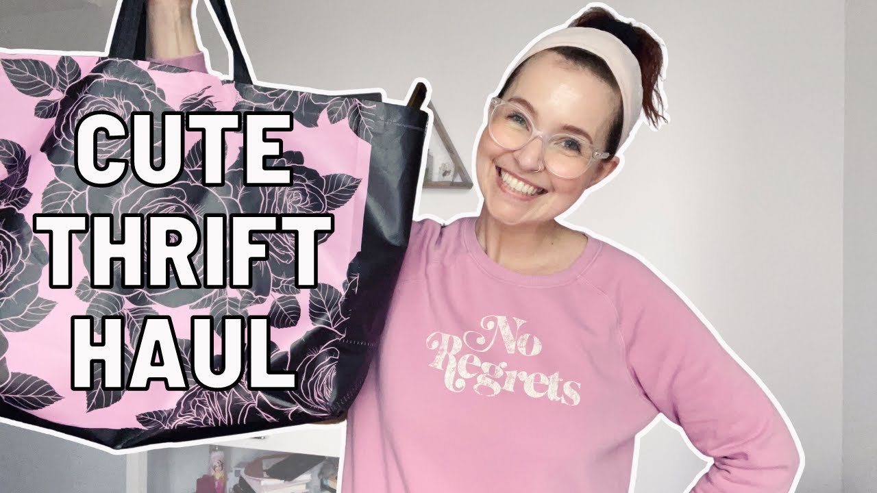 THRIFT HAUL TO RESELL | CUTE & NO REGRETS