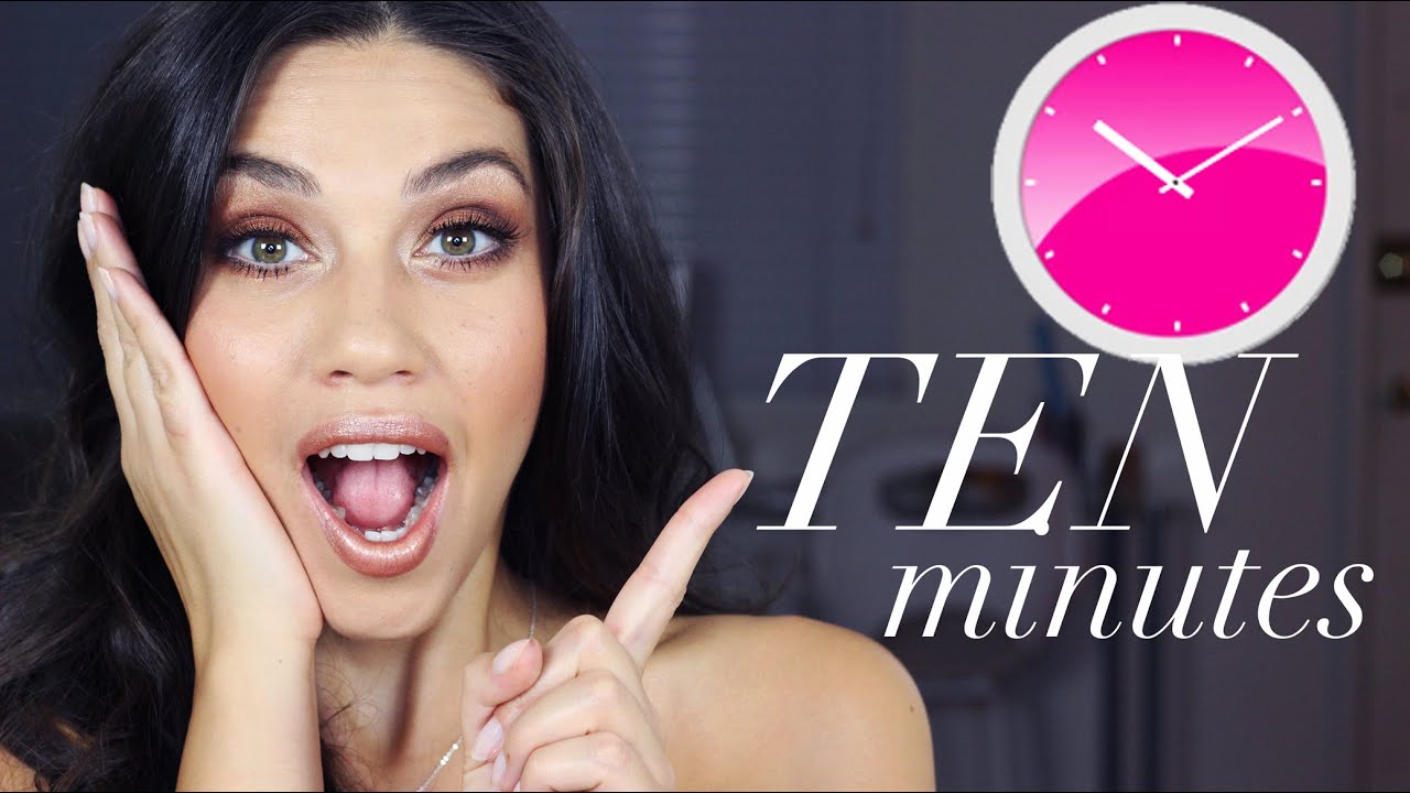 10 MIN MAKEUP CHALLENGE USING ALL DRUGSTORE ❤ | Eman