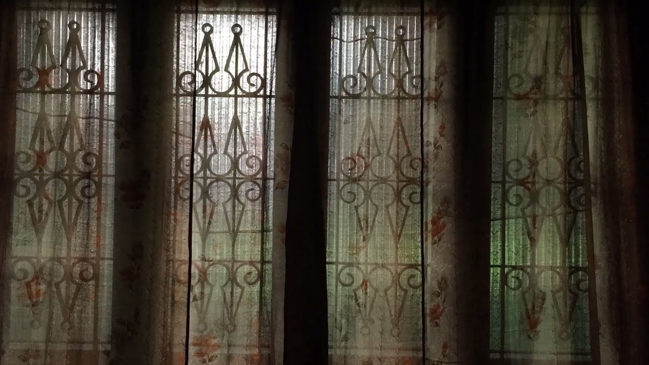 Sun Rising Seen Through Windows with Curtains Time Lapse Video | Check Description Below