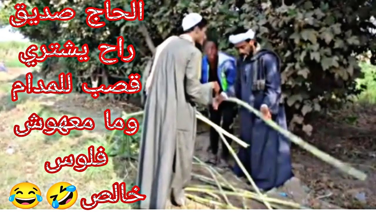 مرات الحاج صديق عاوزه قصب وهو وولده ما معهمش فلوس هتفطس من الضحك🤣😂#لايك_اشتراك_بالقناه_ليصلك_كل_جديد