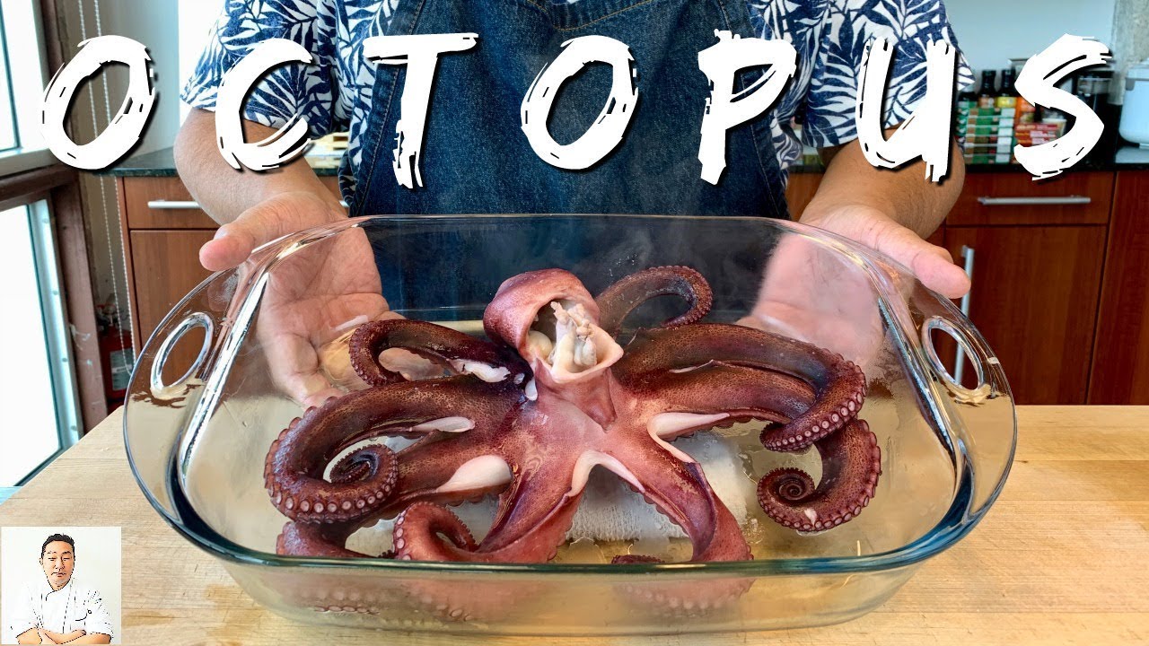 TAKO (осьминог) Чистка и приготовление