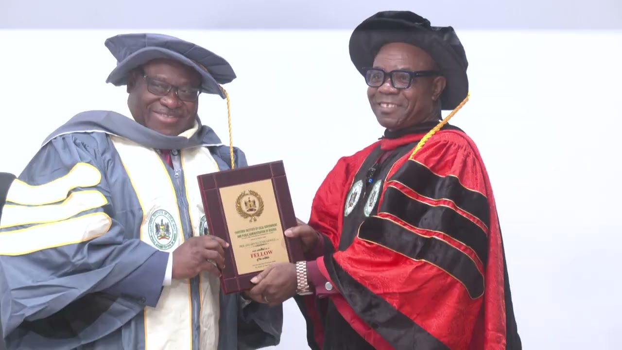 Babcock University VC inducted as a fellow of the (CILGPAN)