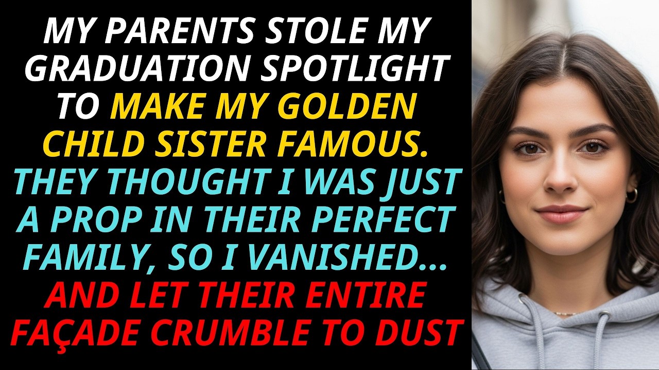 My Parents Stole My Graduation for My Golden Sister—So I Vanished and Their Façade Collapsed