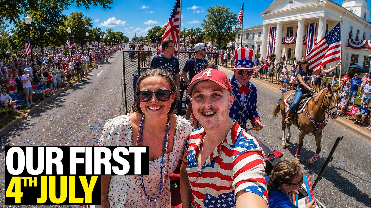 British Couple's First Experience of 4th JULY 🇺🇸 (Life Changing)