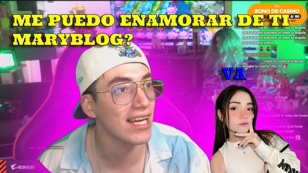 GLOGLOKING LE DICE A MARYBLOG QUE SE PUEDE ENAMORAR DE ELLA (AMBAS PERSPECTIVAS)😍😍