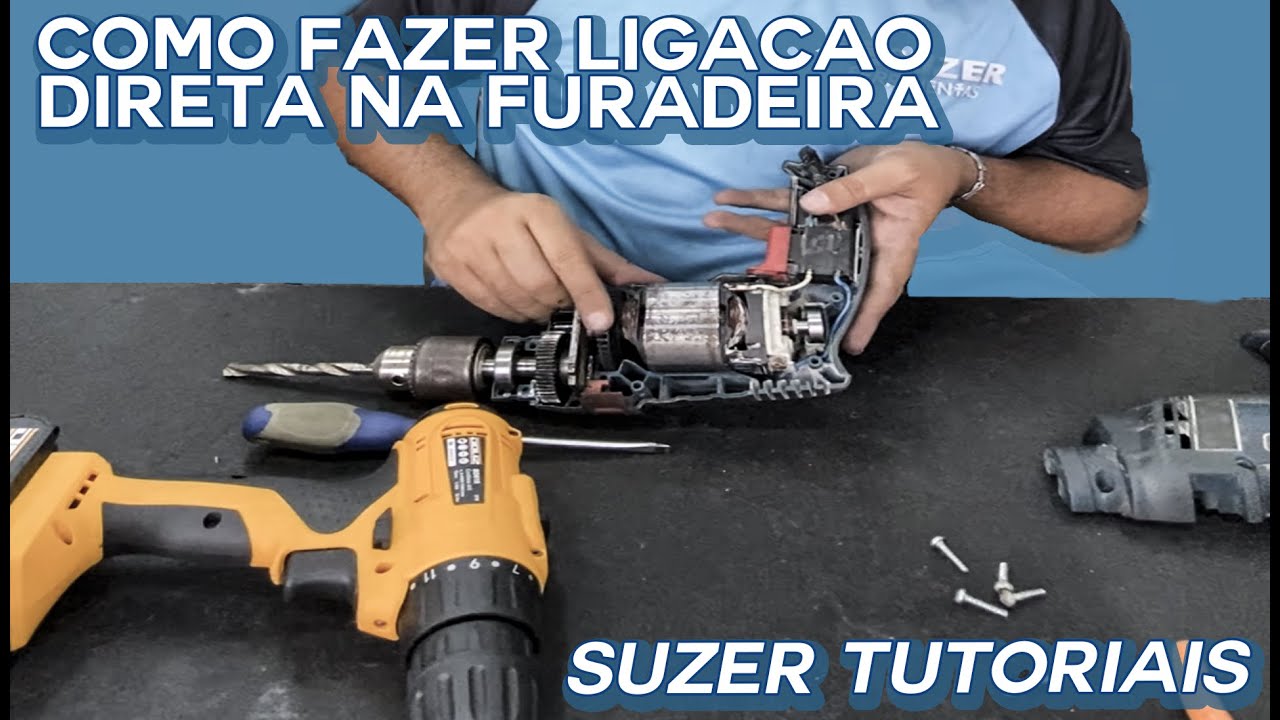 Como Fazer Ligação Direta Na Furadeira