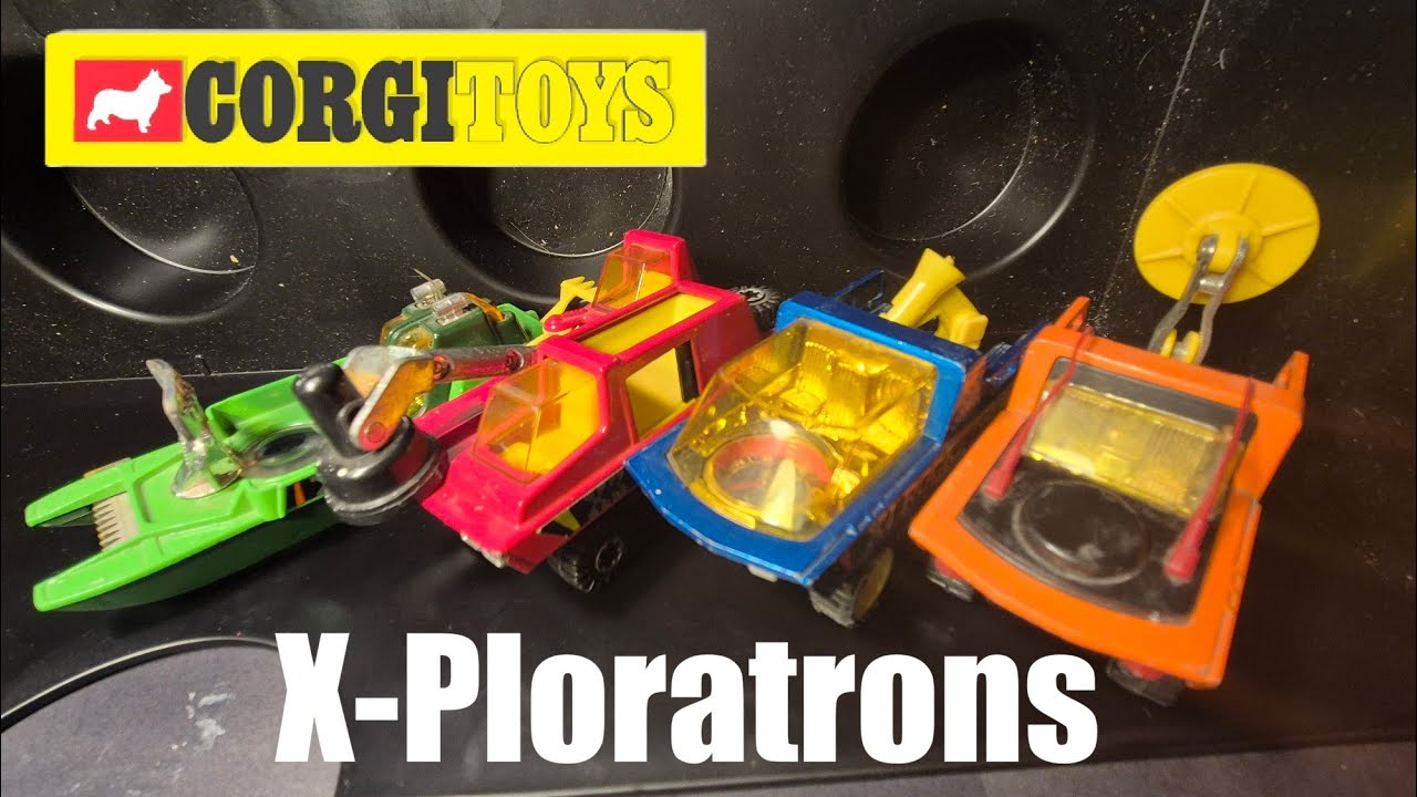 Серия игрушек Corgi Toys Exploratrons (The Explorers)