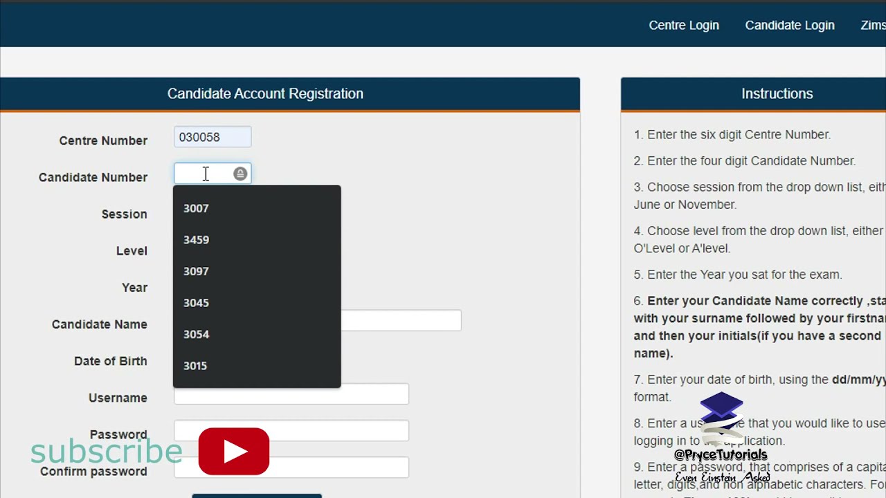 How to view ZIMSEC results online. (FORM 1 PLACES AVAILABLE - PRYCE TUTORIALS COLLEGE IN MARONDERA)
