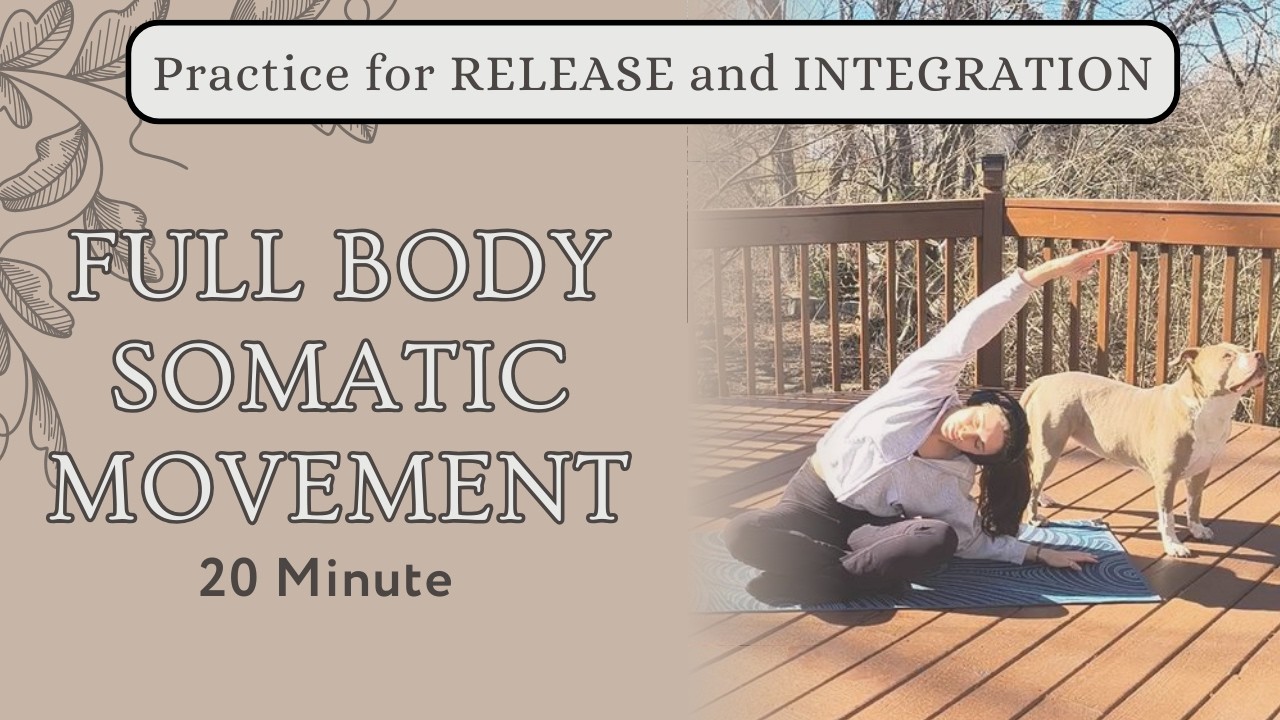 Scream, Shake, Soften | 20 Min Somatic Integration Practice