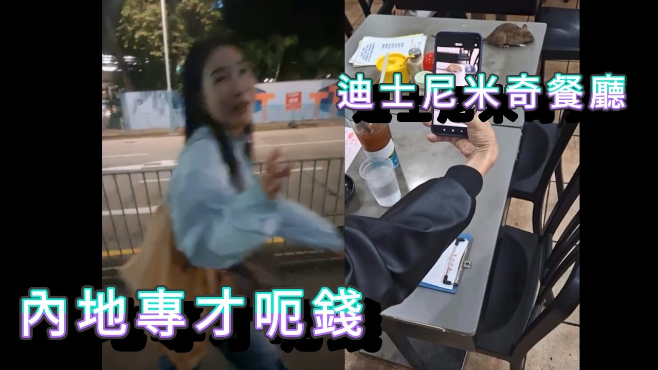 「內地專才呃錢 迪士尼米奇餐廳」 #廣東話