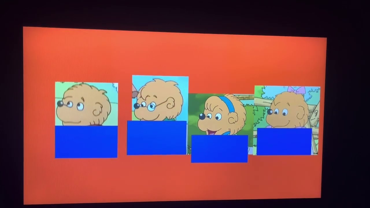 Berenstain Bears on 4 Square Interstitials: Flying