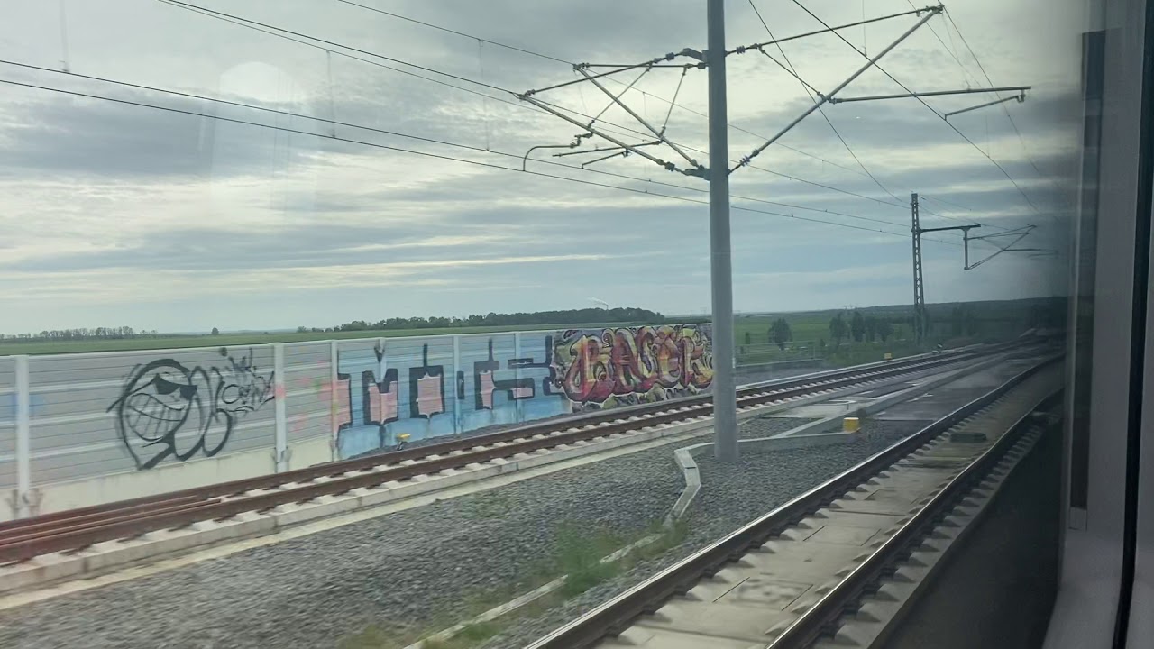 ICE Mitfahrt/Trainride | Leipzig Hbf - Erfurt Hbf SFS | [Vmax 230 km/h]