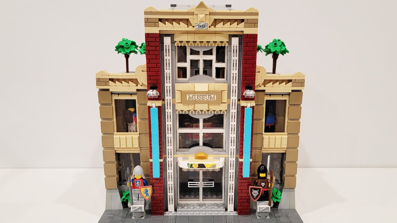 Custom LEGO Museum Modular Building MOC