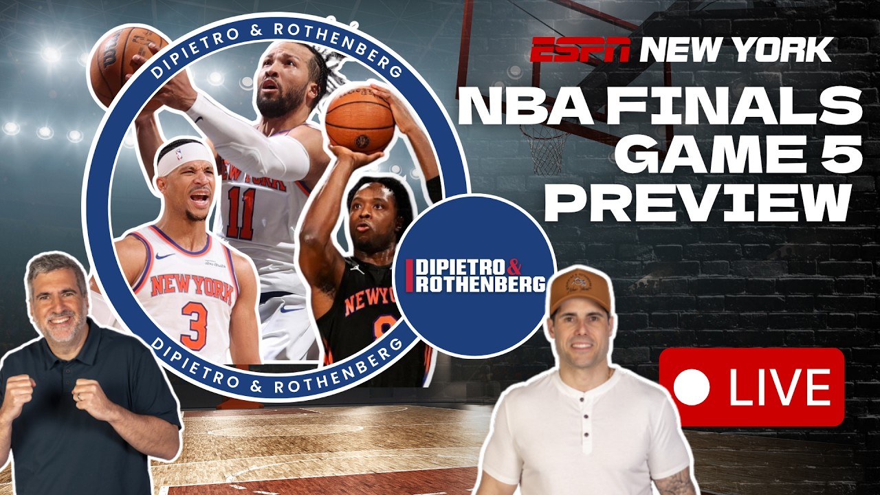 Will the Knicks WIN A TITLE tomorrow? | DiPietro & Rothenberg - 6/12/26