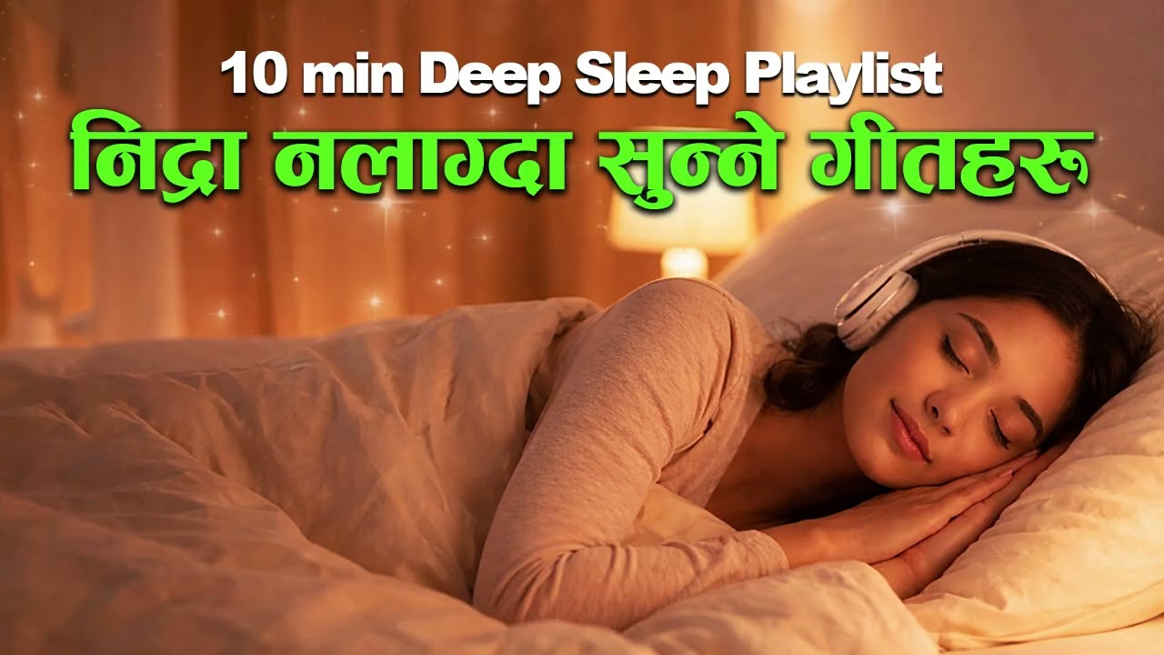 १० मिनेटमै गहिरो निद्रा लाग्ने शान्त गीतहरू| सुत्ने बेलामा सुन्ने | Deep Sleep Soft Music