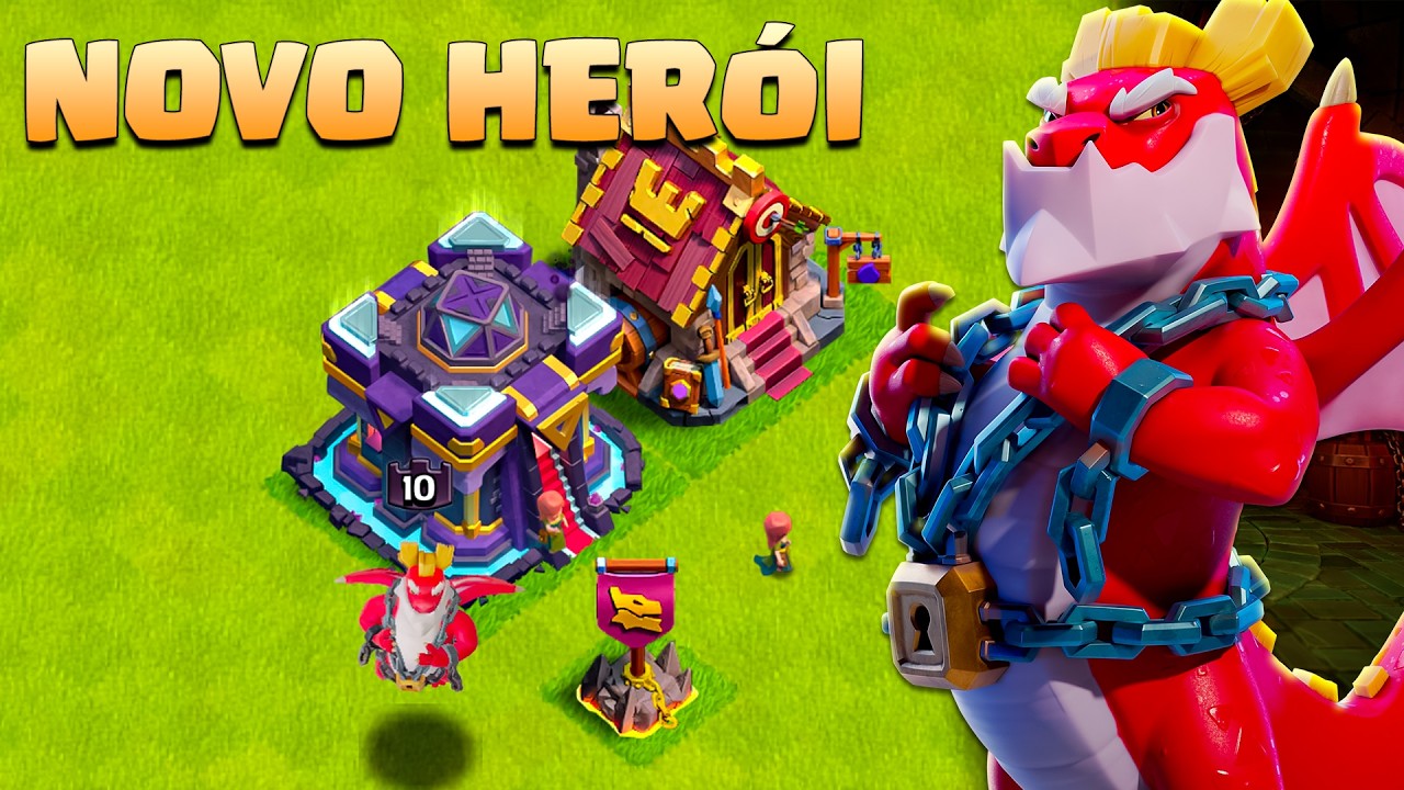 PRIMEIRA VEZ JOGANDO COM  O NOVO HERÓI - DUQUE DRACÔNICO!