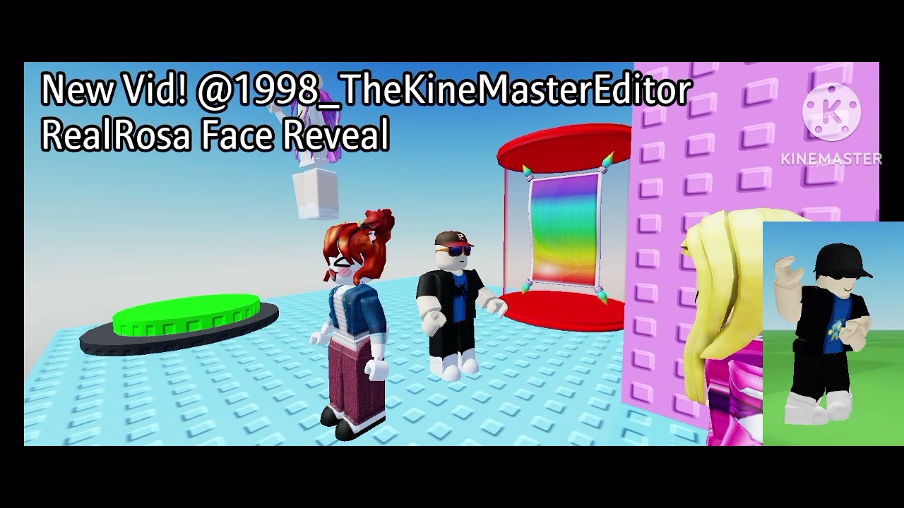 New Vid Becuz Of RealRosa Face Reveal #realrosa #roblox #pauloandomo1998