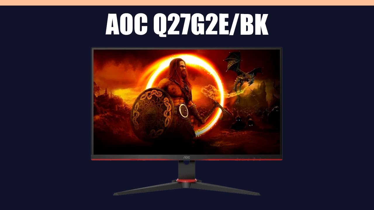 Монитор AOC Q27G2E/BK