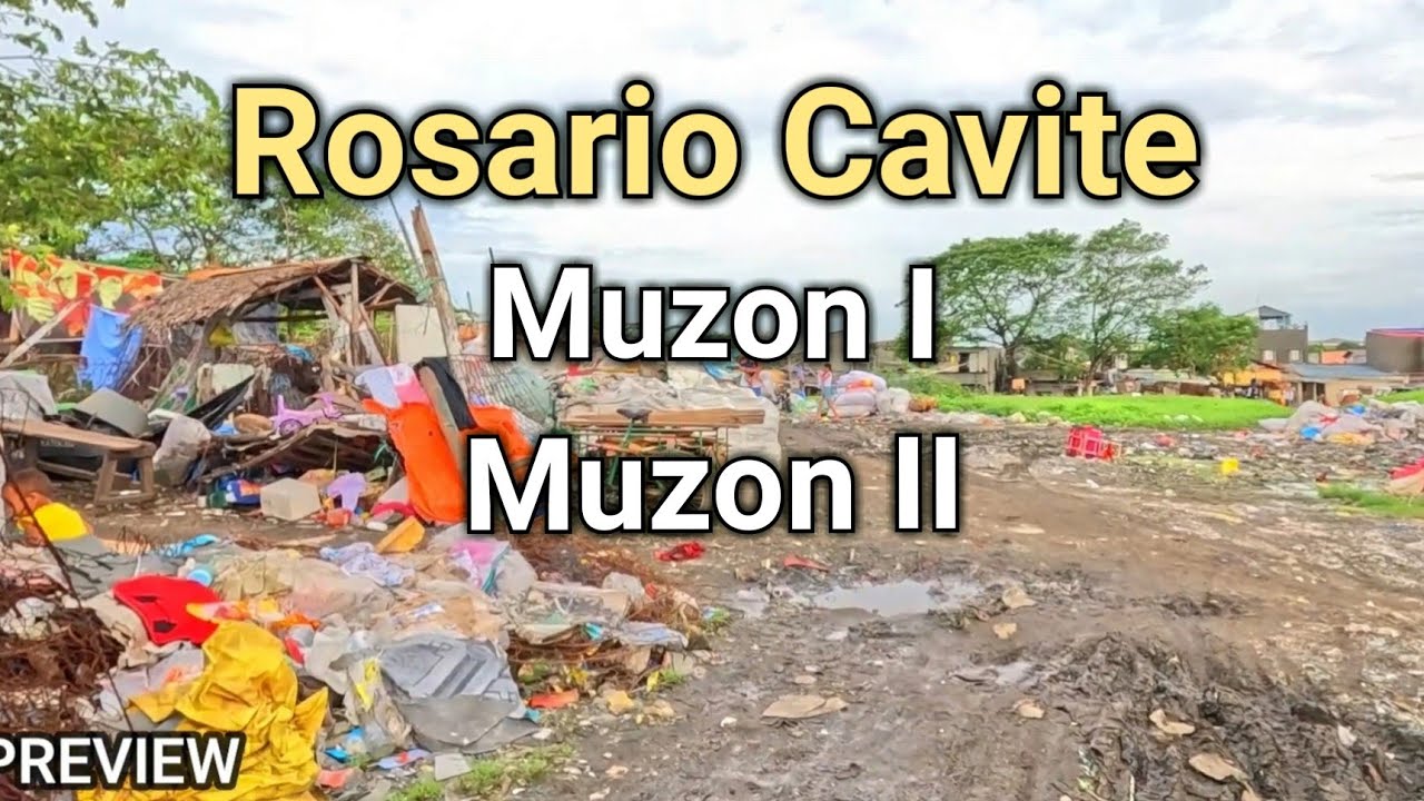 Real Life in Rosario Cavite Philippines 2024 | Muzon 1 and Muzon 2 | HD