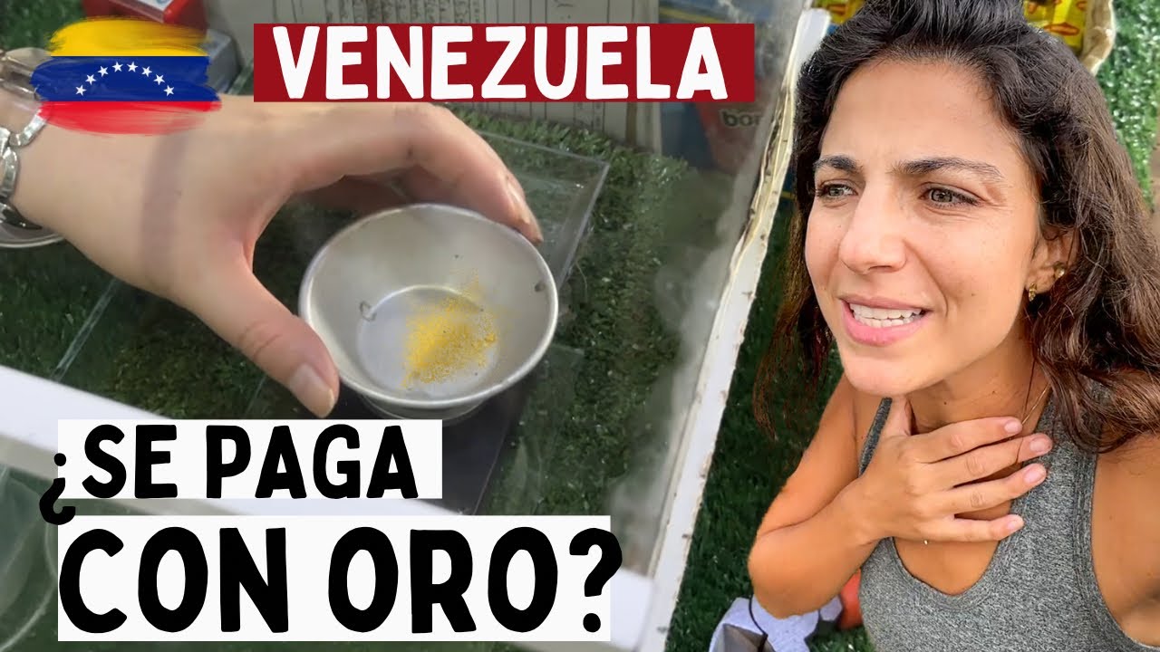 🤯EL PUEBLO donde TODO se paga con ORO [Gasolina, Comida, TODO] VENEZUELA Km 88
