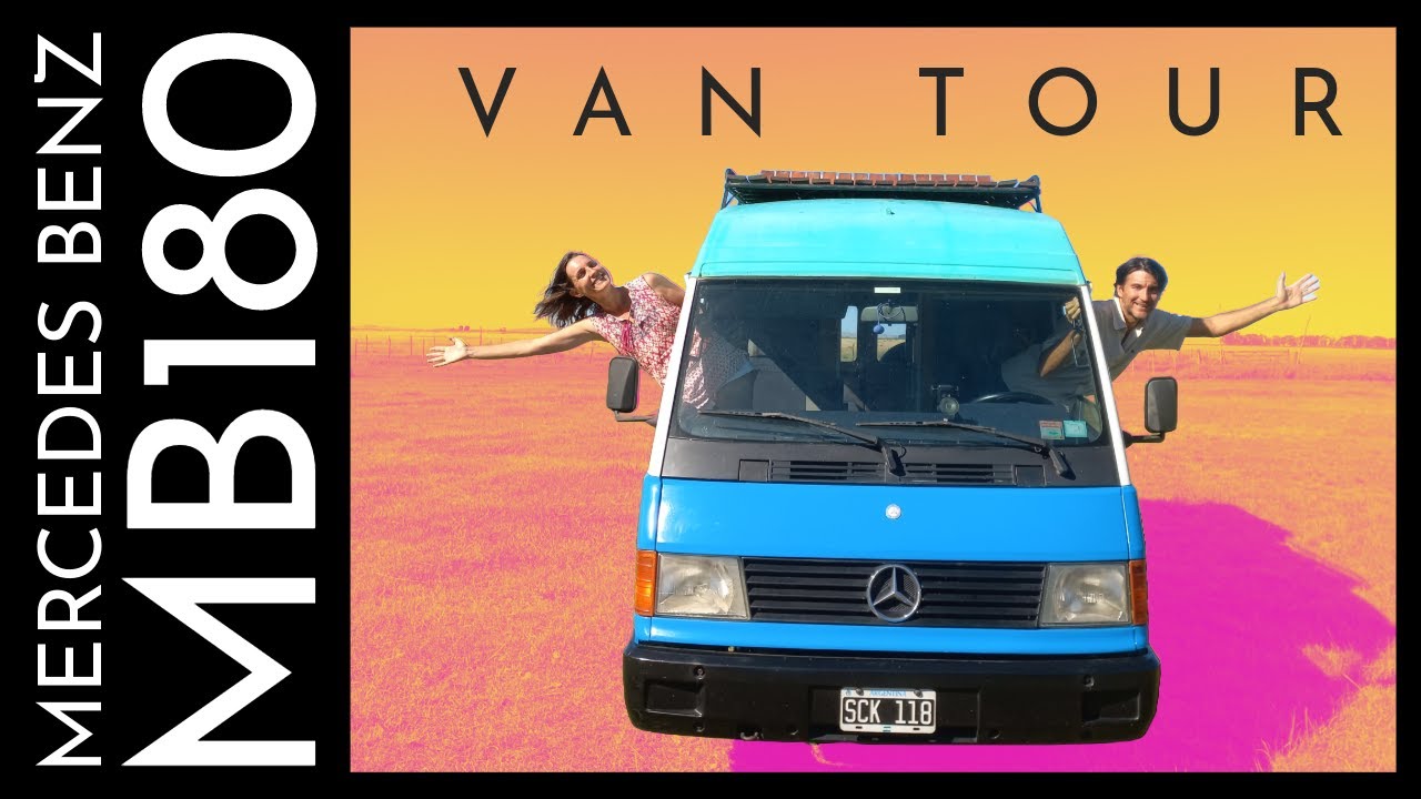 VAN TOUR - El motorhome MB180 casero más práctico que hayas visto - Chez Team