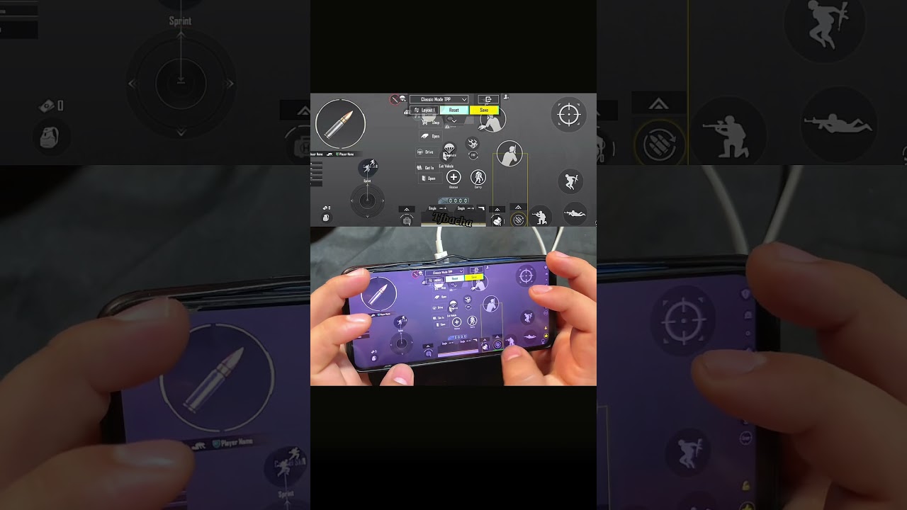 Best 5 finger control code sensitivity best 5 finger claw #pubgmobile #pubg