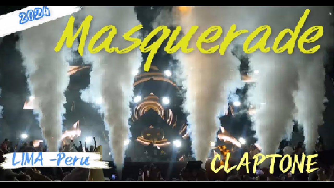 Claptone: The Masquerade x Lima- Perú 2024 SUPER CLUB