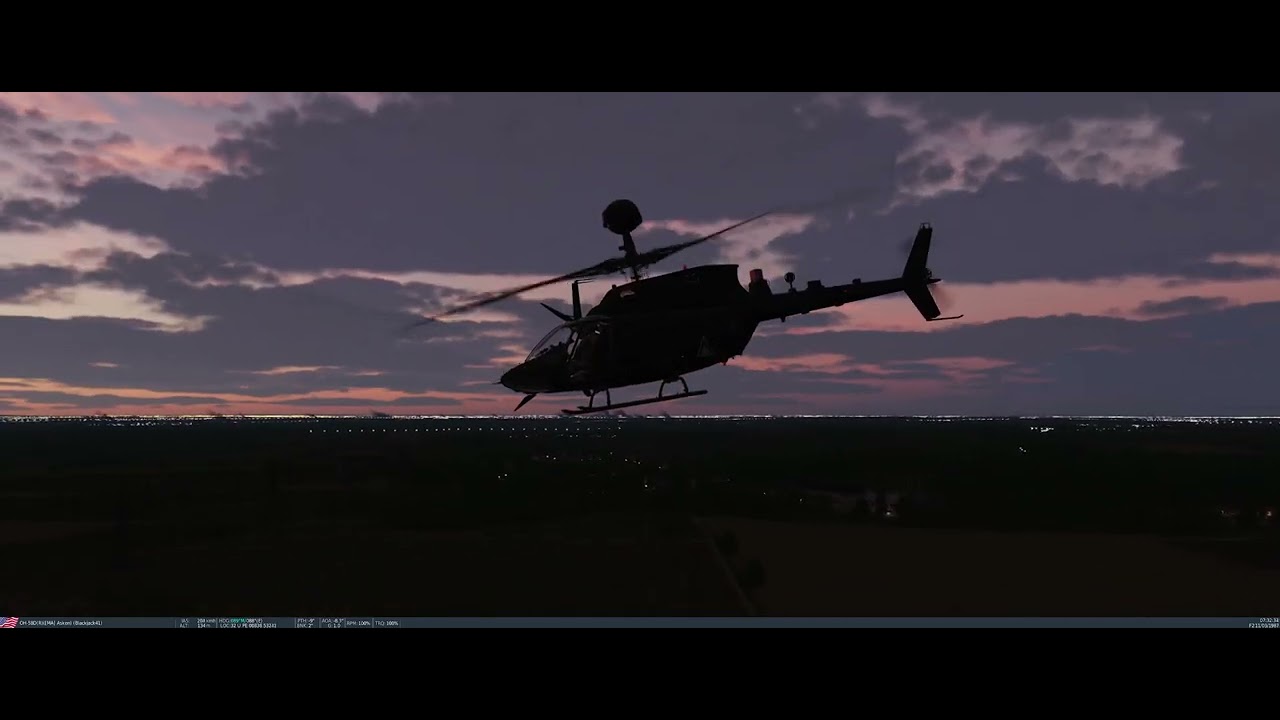 OH-58D 7 days to the river Rhein