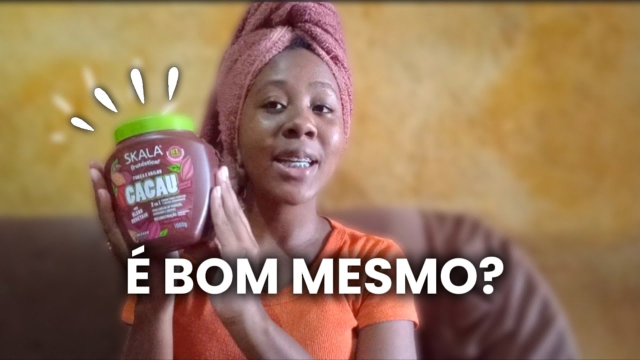 Testei o Creme de Cacau da Skala no meu cabelo crespo… é bom mesmo?