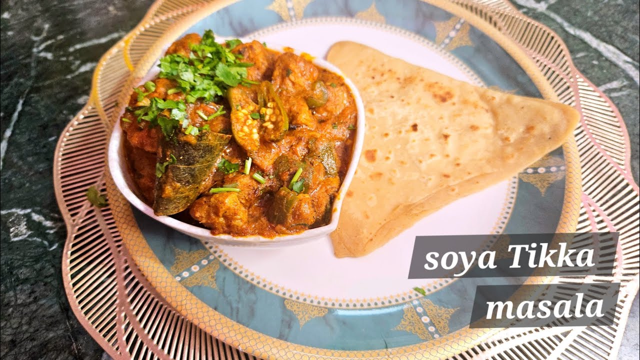 Restaurant-Style Soya Tikka Masala// @GlobalWithOdia