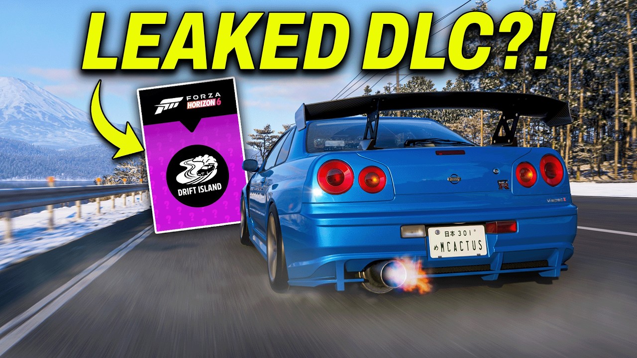 УТЕЧКА: DLC-расширение в Forza Horizon 6 &mdash; Остров ДРИФТА!