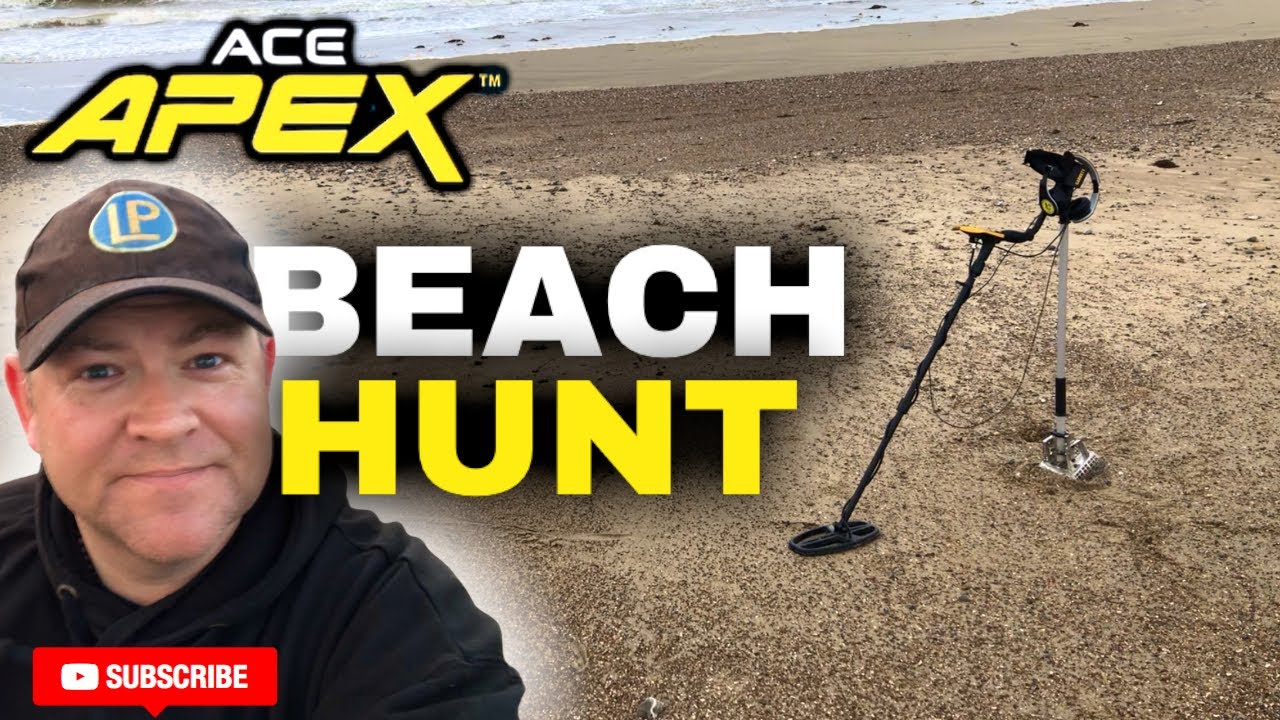 Beach Metal Detecting 2021 | Garrett Ace Apex (south coast detecting)