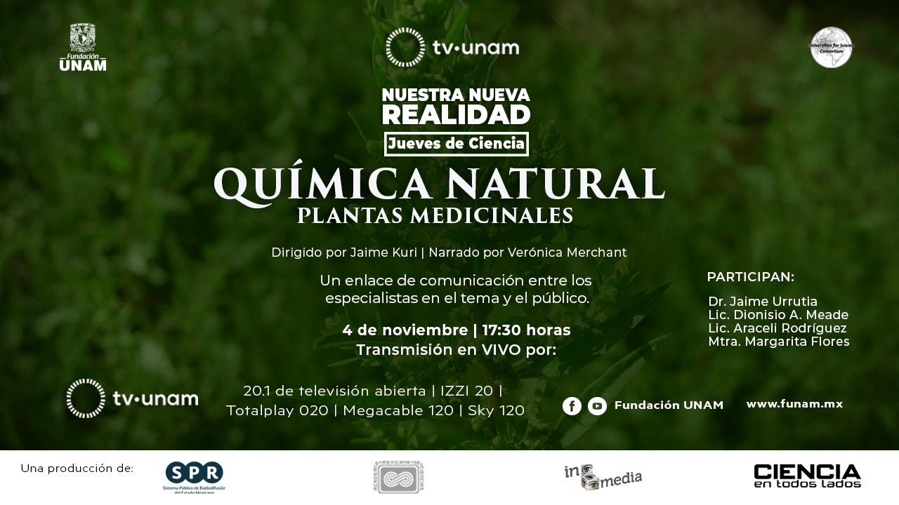 📽 “Química natural: Plantas medicinales”.