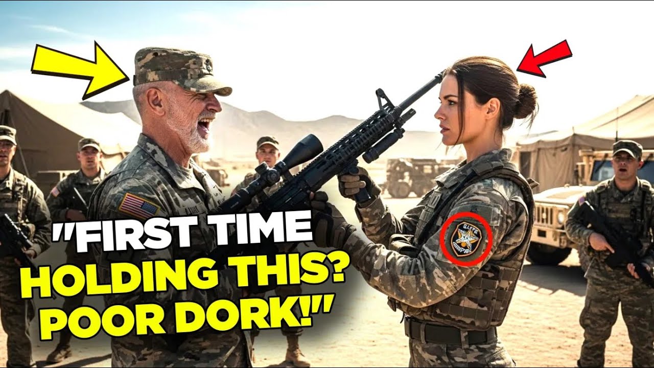 The General Handed Her .50 Cal M82, Then Froze Seeing the Elite Sniper Unit Badge