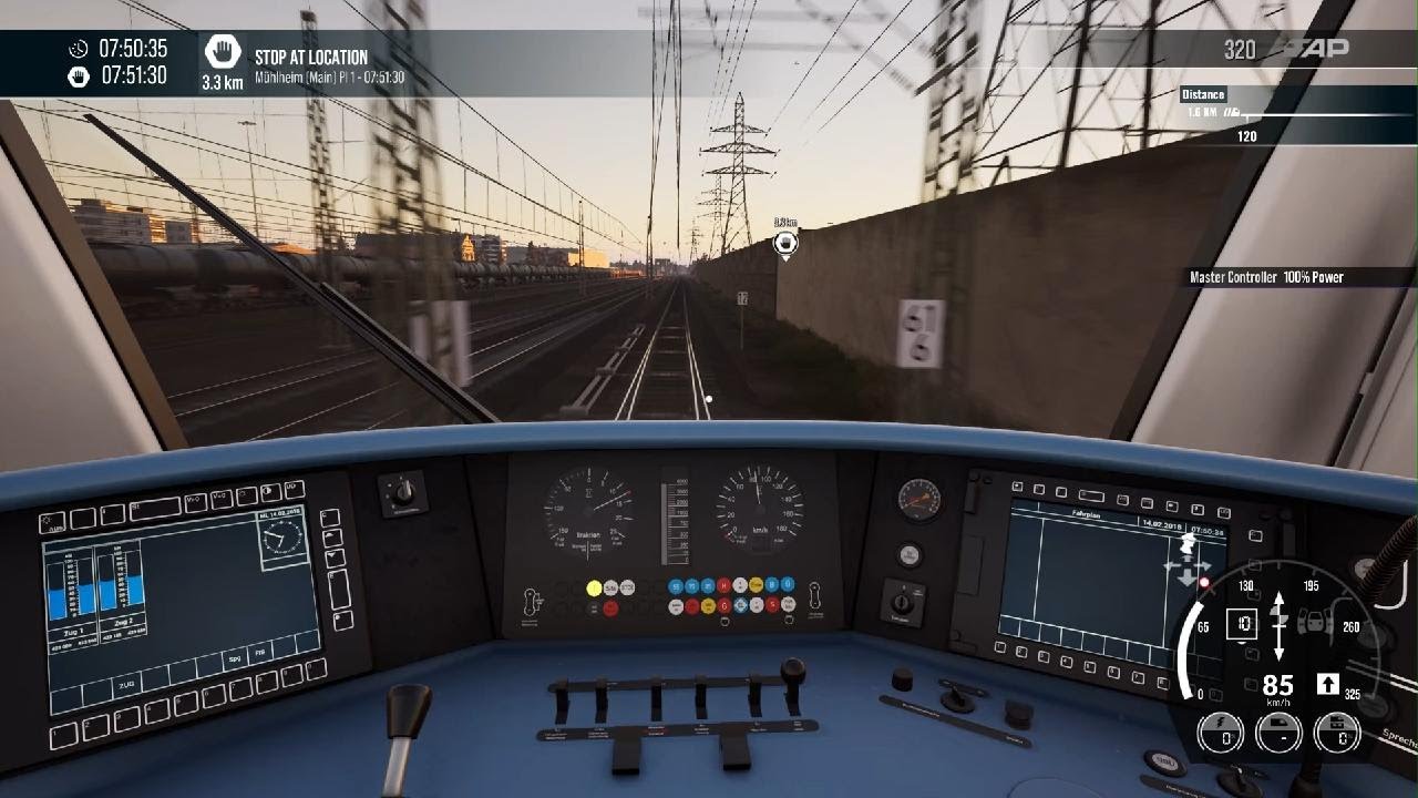 TSW 5 - Offenbach HBF To Hanau HBF (BR 423 DB) Local 🇩🇪