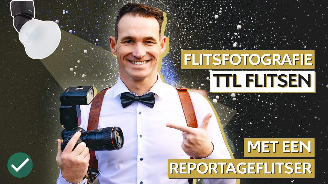 Flitsfotografie: TTL flitsen met reportageflitser