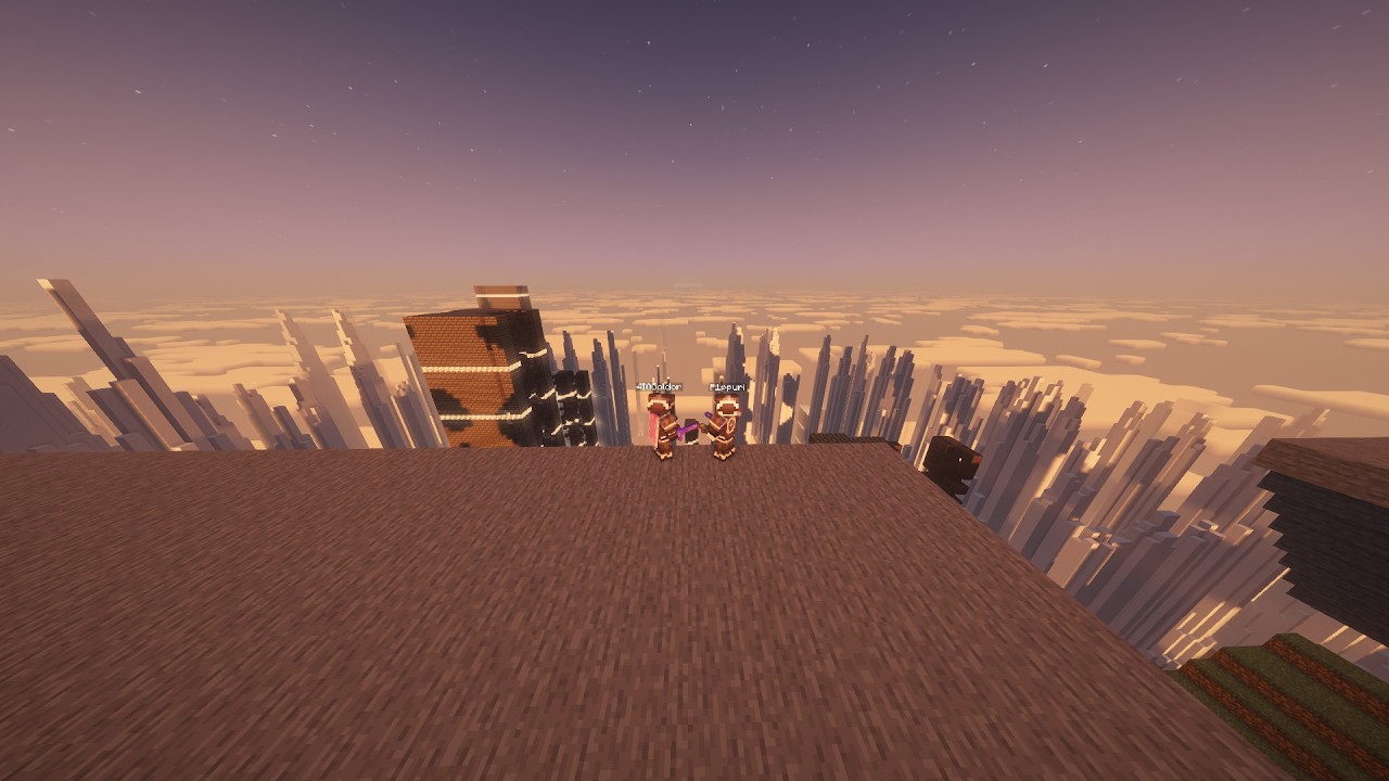 I explored beyond the minecraft Spikelands.