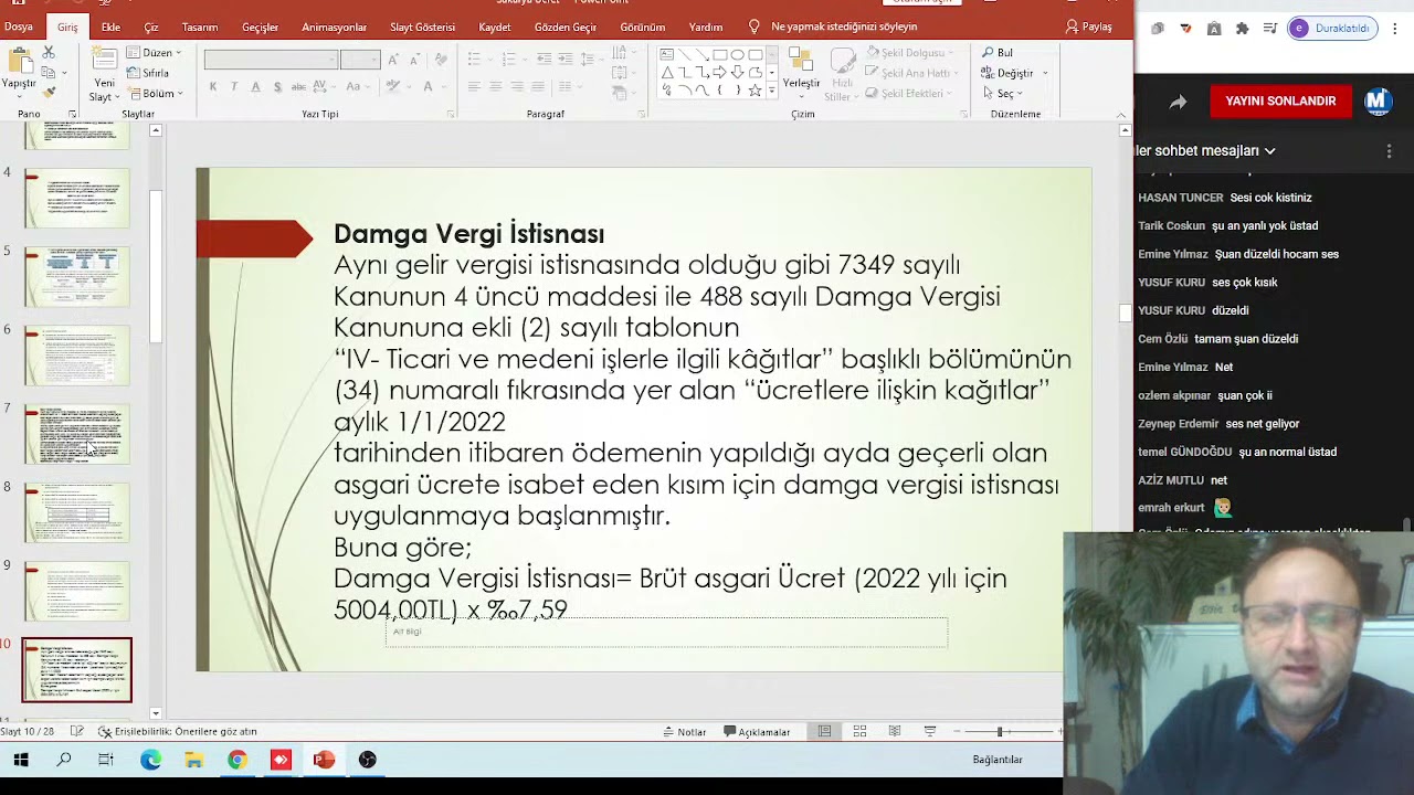 YENİ DÖNEMDE ÜCRET UYGULAMASI - İŞ VE SOSYAL GÜVENLİK DANIŞMANI ERSİN UMDU