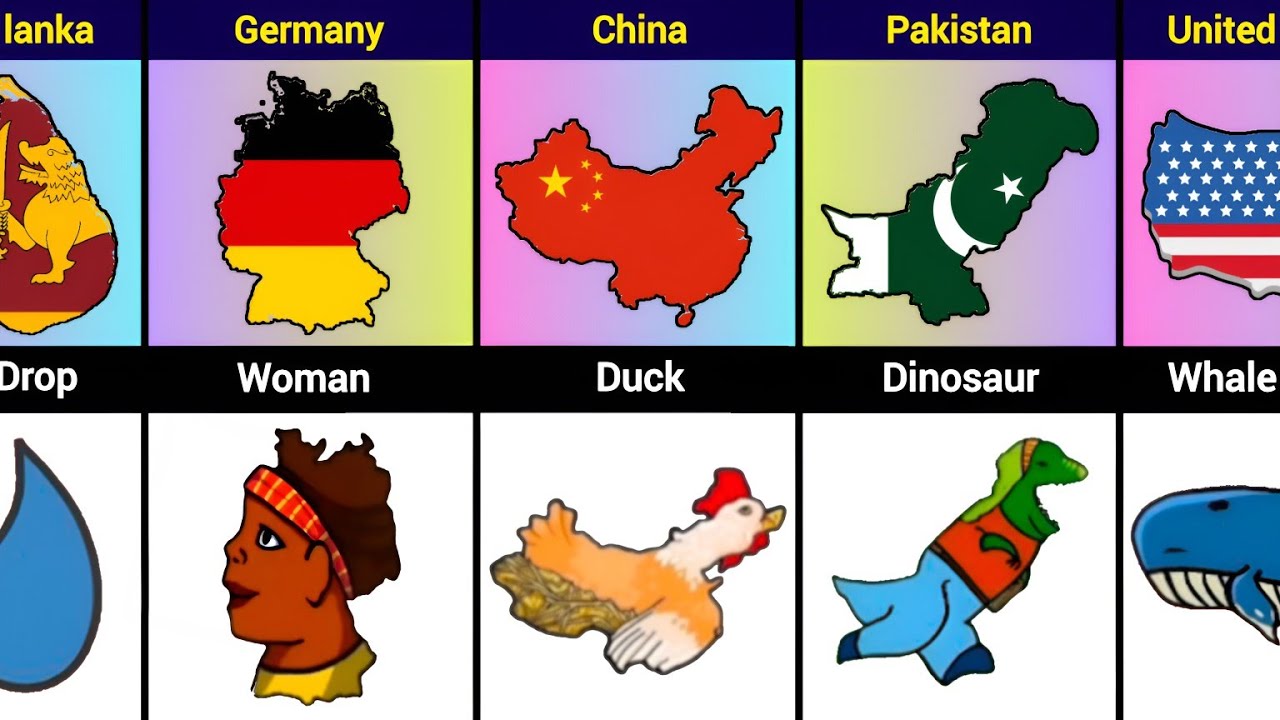 Countries Map That Looks Picture