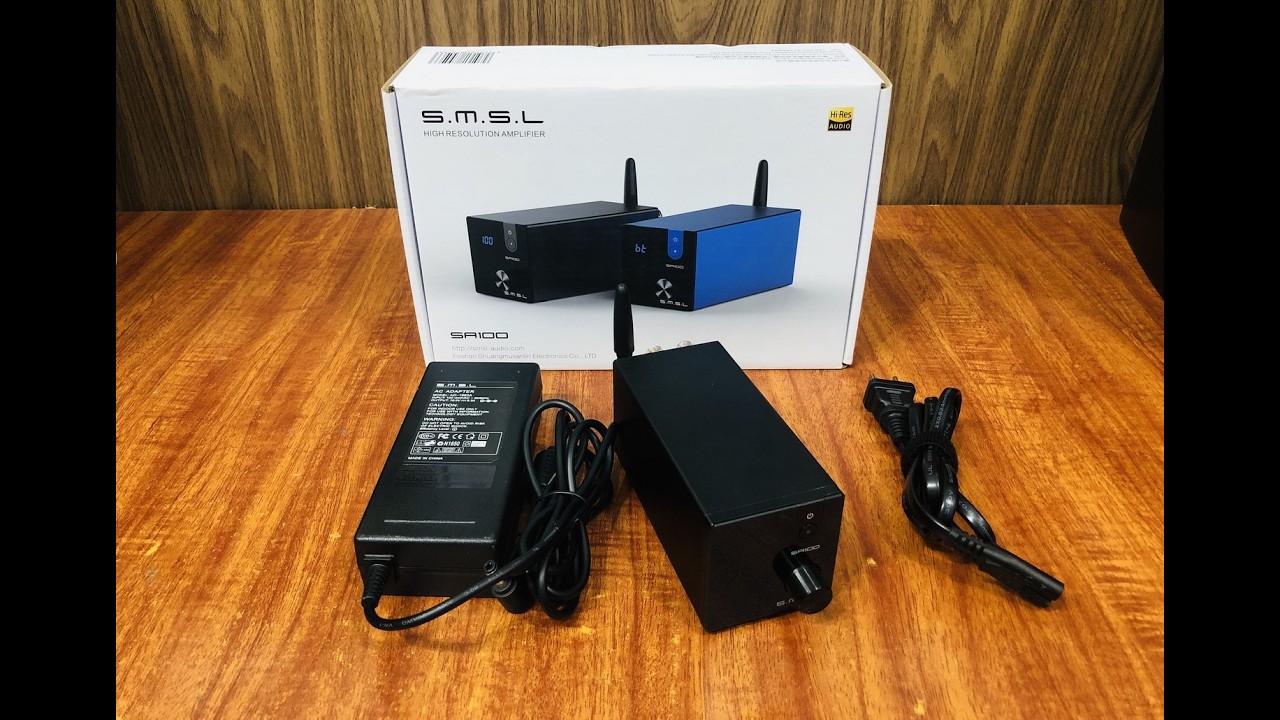 Amply ClassD  S.M.S.L SA100. Fullbox như mới . Giá : 1.8 triệu